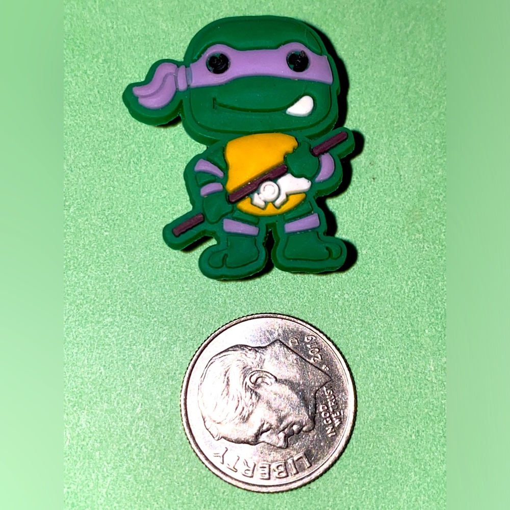 (10 for $15) Donatello Ninja Turtles Crocs Shoe Charms